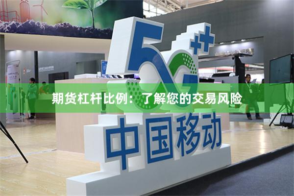 期货杠杆比例：了解您的交易风险