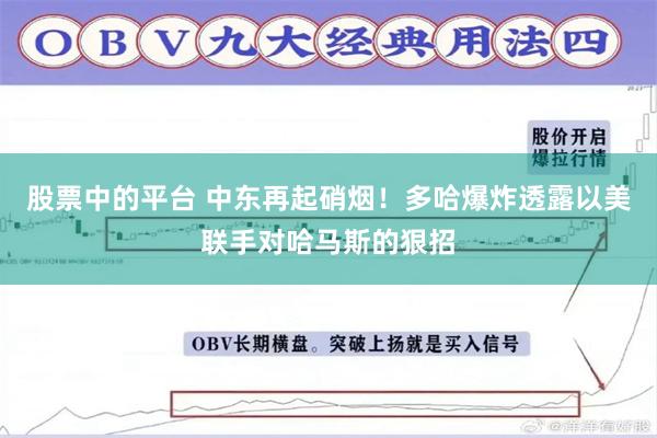 股票中的平台 中东再起硝烟！多哈爆炸透露以美联手对哈马斯的狠招