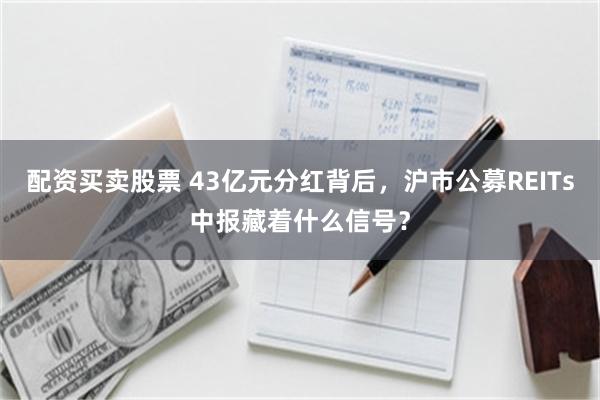 配资买卖股票 43亿元分红背后，沪市公募REITs中报藏着什么信号？